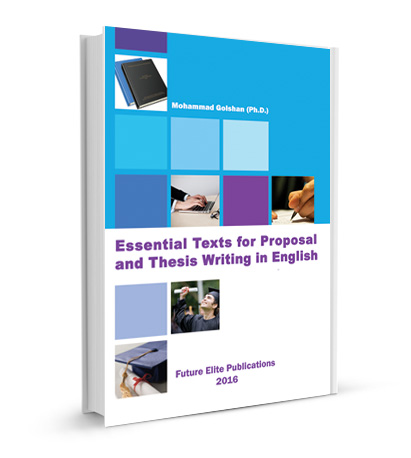 Essential Texts for Proposal and Thesis Writing in English
